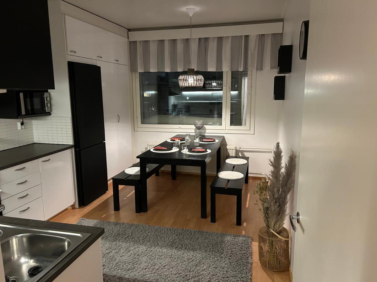 Ferienwohnung Keskustan Tilava Kaksio Rovaniemi Exterior foto