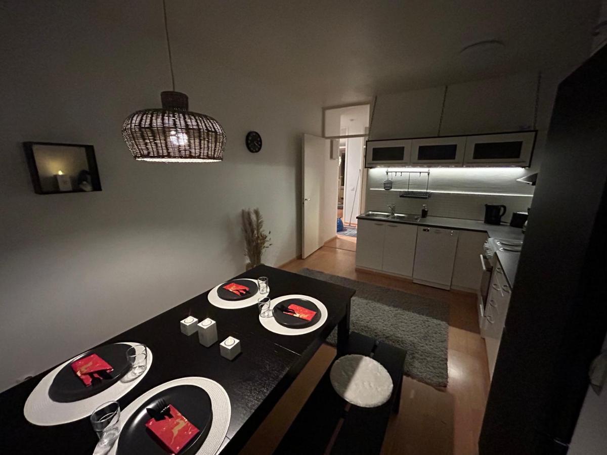 Ferienwohnung Keskustan Tilava Kaksio Rovaniemi Exterior foto