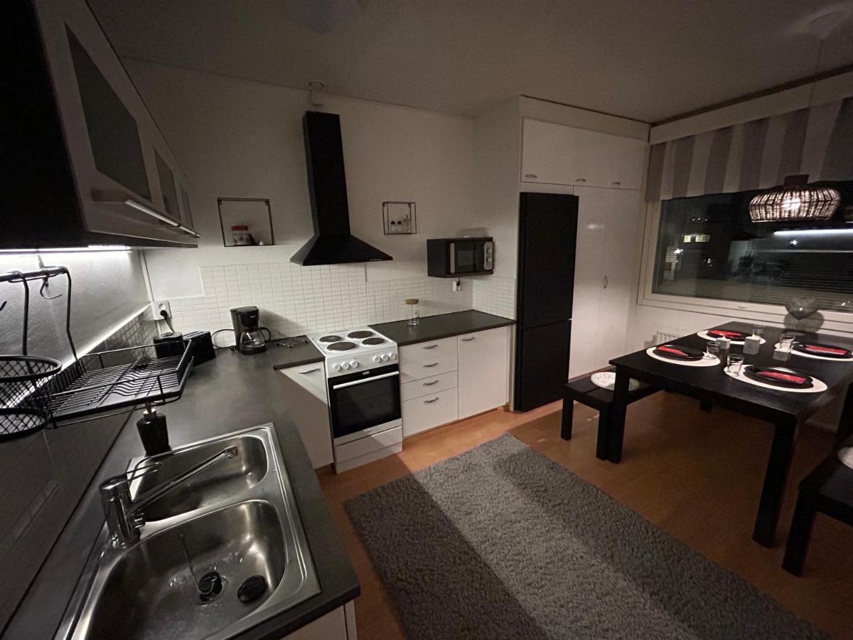 Ferienwohnung Keskustan Tilava Kaksio Rovaniemi Exterior foto